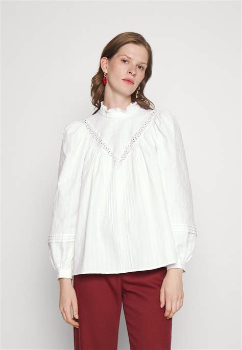 see by chloe bluse weiss|Women's See by Chloé Blouses .